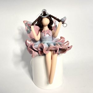 Handmade Libra Fairy Figurine – Winddance | Vintage Star Sign Gift