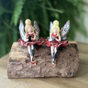 Handmade Scorpio Fairy Figurine – Shadowheart | Vintage Star Sign Gift