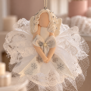 Crystal Light Fairy – Handmade Christmas Hanging Decoration
