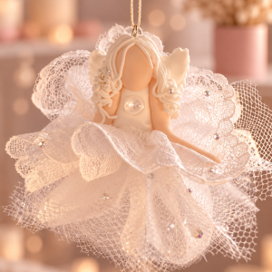 Open Arms Fairy – Handmade Christmas Hanging Decoration